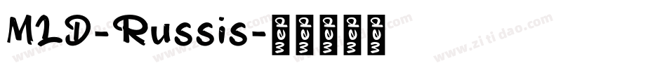 MLD-Russis字体转换