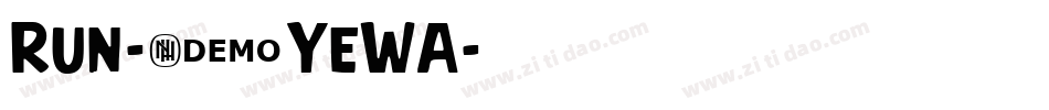 Run-6YeWA字体转换