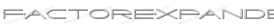 FactorExpandedItalic-D9vd字体转换