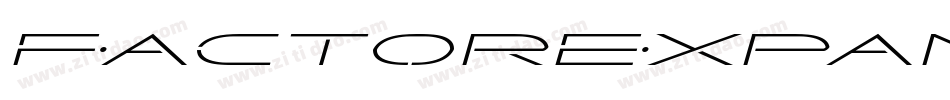 FactorExpandedItalic-D9vd字体转换
