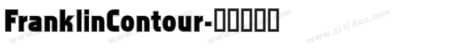 FranklinContour字体转换