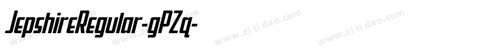 JepshireRegular-gPZq字体转换 JepshireRegular-gPZq字体转换