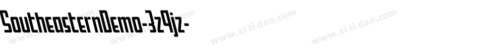 SoutheasternDemo-3z9jz字体转换