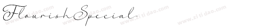 FlourishSpecial字体转换