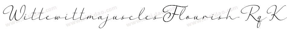 WittewittmajusclesFlourish-RqKE字体转换