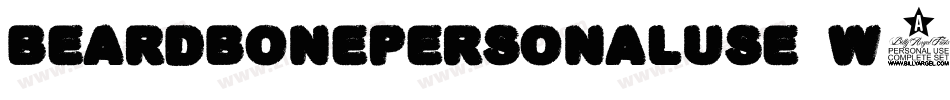 BeardbonePersonalUse-w1Ge9字体转换