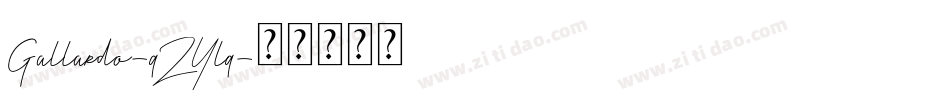 Gallardo-qZYlq字体转换