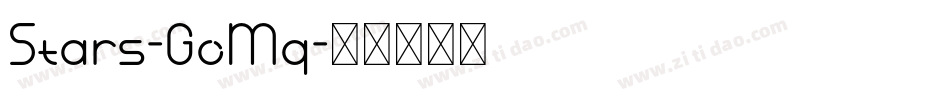 Stars-GoMq字体转换
