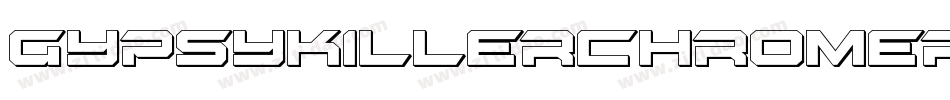 GypsyKillerChromeRegular-pJyR字体转换