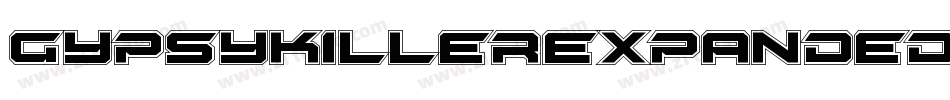 GypsyKillerExpanded-V200字体转换