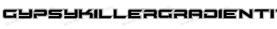 GypsyKillerGradientItalic-jxYj字体转换