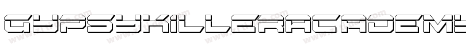 GypsyKillerAcademyRegular-ORdA字体转换