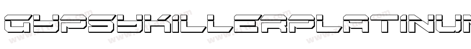 GypsyKillerPlatinumRegular-0wG4字体转换