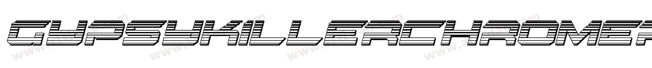 GypsyKillerChromeRegular-pJyR字体转换