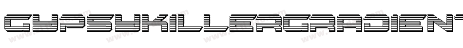 GypsyKillerGradientItalic-jxYj字体转换