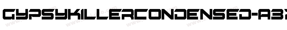 GypsyKillerCondensed-A3Zx字体转换 GypsyKillerCondensed-A3Zx字体转换