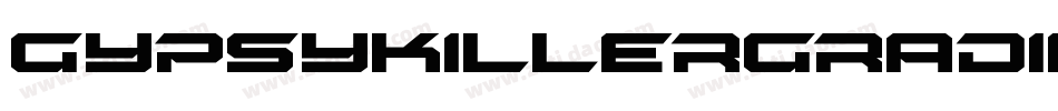 GypsyKillerGradientItalic-jxYj字体转换