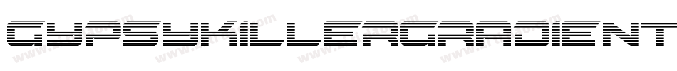 GypsyKillerGradientItalic-jxYj字体转换