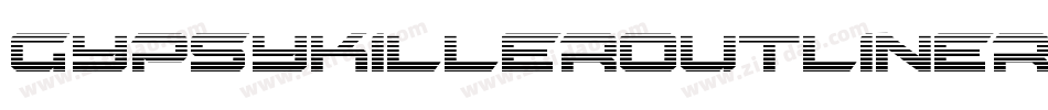 GypsyKillerOutlineRegular-oV3V字体转换