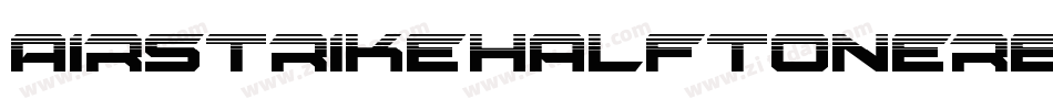 AirstrikeHalfToneRegular-1K0g字体转换