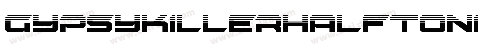 GypsyKillerHalfToneRegular-z6lG字体转换