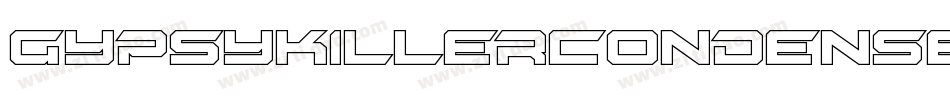 GypsyKillerCondensed-A3Zx字体转换 GypsyKillerCondensed-A3Zx字体转换