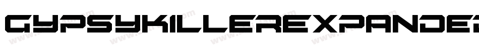 GypsyKillerExpanded-V200字体转换
