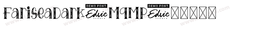 FariseaDark-MqMp字体转换 FariseaDark-MqMp字体转换