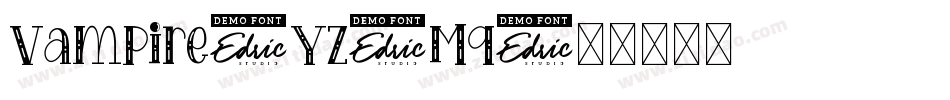 Vampire-Yz3Mq字体转换