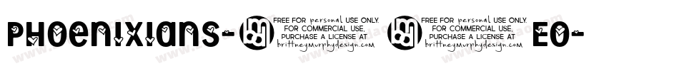 Phoenixians-62Eo字体转换 Phoenixians-62Eo字体转换