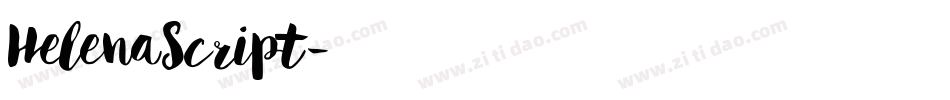 HelenaScript字体转换