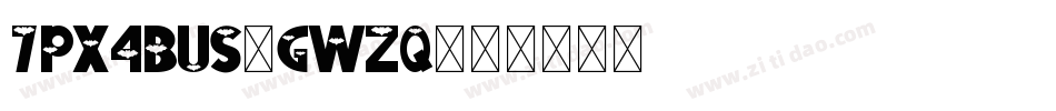 7Px4bus-gwZq字体转换