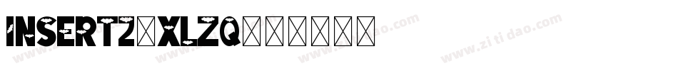 Insert2-xLZq字体转换