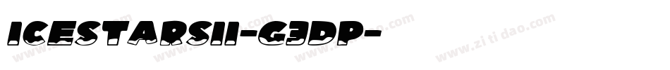 IceStarsIi-G3DP字体转换
