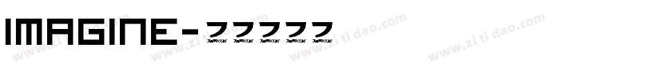 imagine字体转换