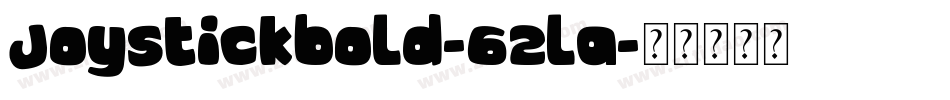 JoystickBold-62LA字体转换