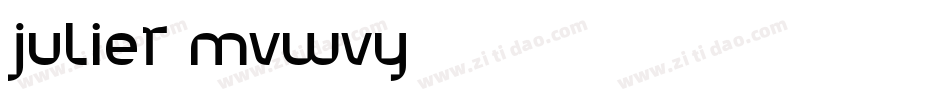 Juliet-MVWVY字体转换