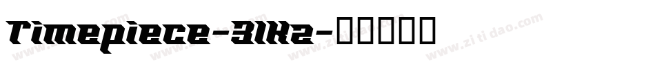 Timepiece-3lKz字体转换