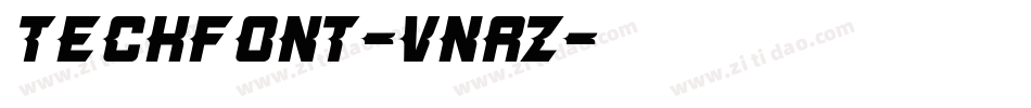 TechFont-vnAZ字体转换