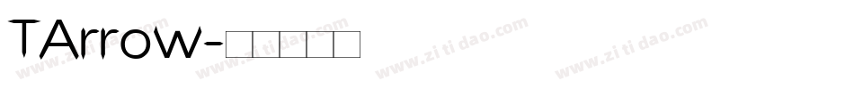 TArrow字体转换