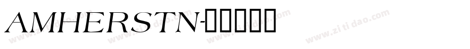 AMHERSTN字体转换
