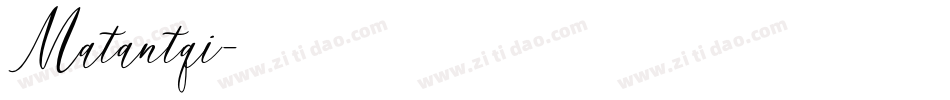 Matantqi字体转换