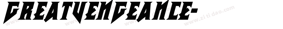 GreatVengeance字体转换