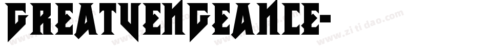 GreatVengeance字体转换