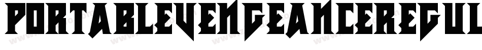 PortableVengeanceRegular-9J5n字体转换