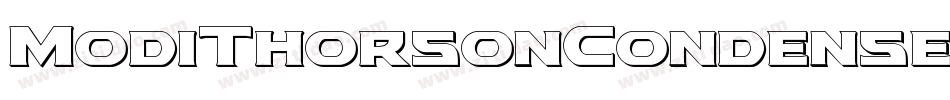 ModiThorsonCondensedItalic-zzmX字体转换 ModiThorsonCondensedItalic-zzmX字体转换