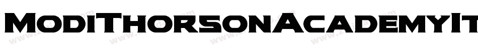 ModiThorsonAcademyItalic-nzXY字体转换 ModiThorsonAcademyItalic-nzXY字体转换