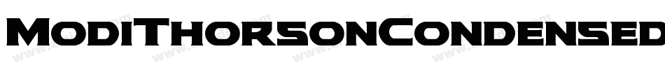 ModiThorsonCondensedItalic-zzmX字体转换 ModiThorsonCondensedItalic-zzmX字体转换
