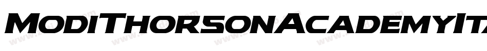 ModiThorsonAcademyItalic-nzXY字体转换 ModiThorsonAcademyItalic-nzXY字体转换