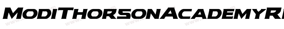 ModiThorsonAcademyRegular-lyLV字体转换
